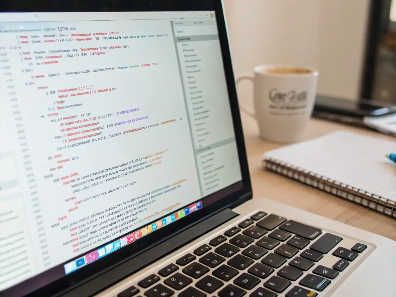 A computer screen displaying JavaScript code, with a focus on interactivity and dynamic content, used to illustrate the JavaScript module.