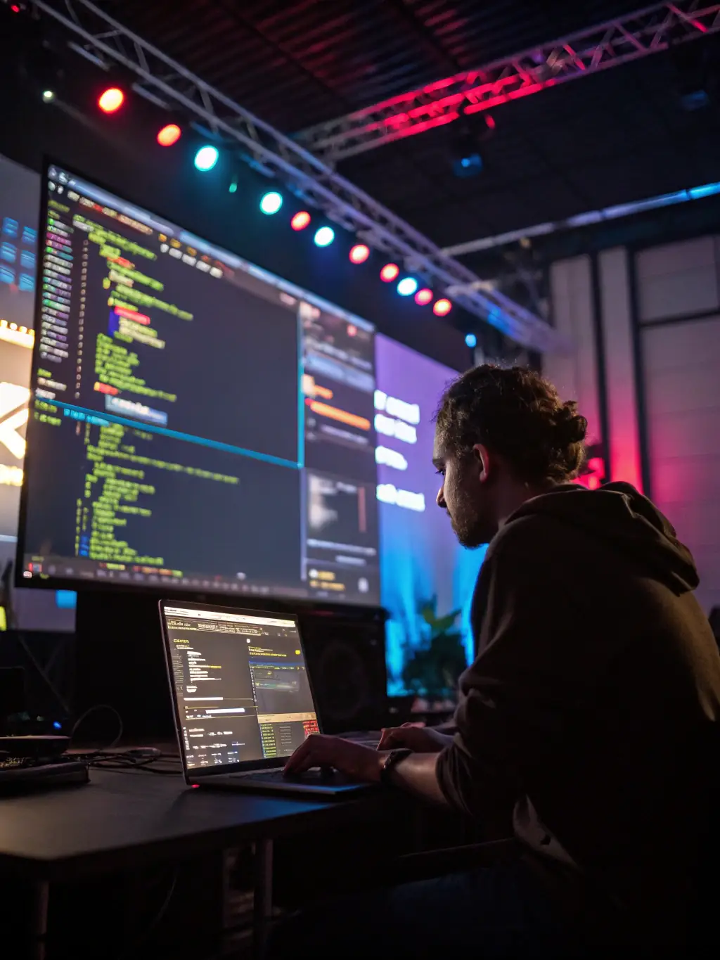 A dynamic JavaScript code snippet showcasing interactivity and functionality. The image should represent the dynamic and interactive aspects of web development.